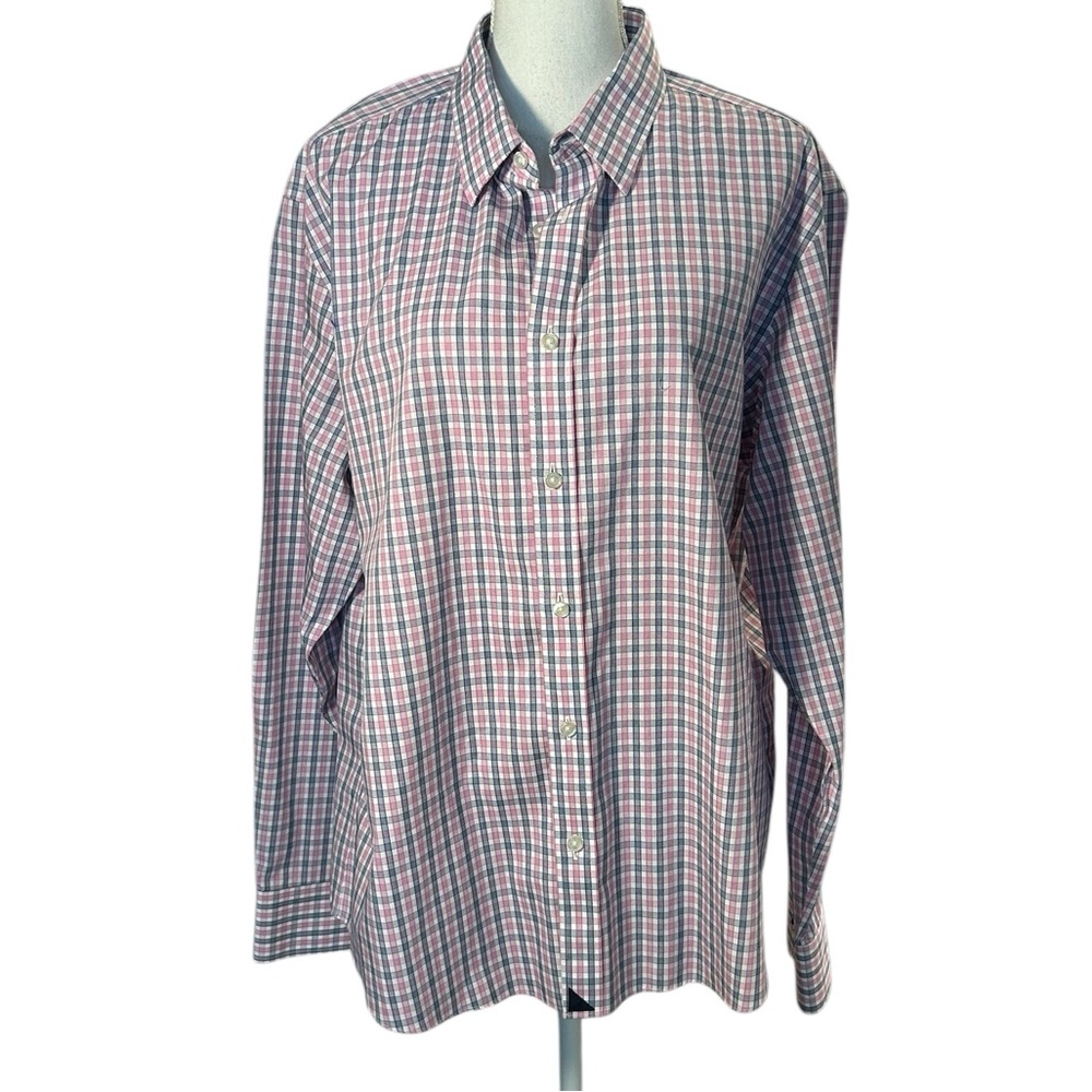 Untuck it Men’s Plaid Button Down Shirt 🆕